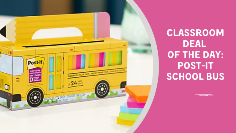 Deal of the Day Post It Bus