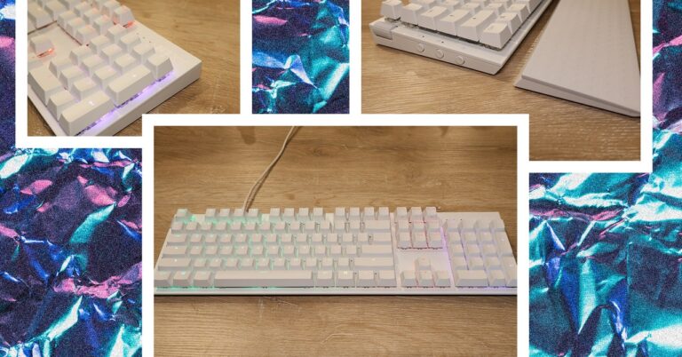 NZXT Function 2 Mechanical Keyboard Reviewer Collage 072024 SOURCE Eric Ravenscraft