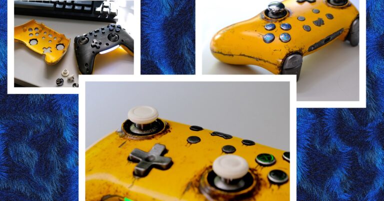 PB Tails Metal Crush Defender Gaming Controller Reviewer Collage 102024 SOURCE Henri Robbins