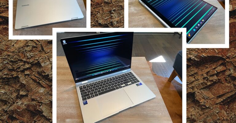 Samsung Galaxy Book5 Pro 360 Reviewer Collage 102024 SOURCE Christopher Null