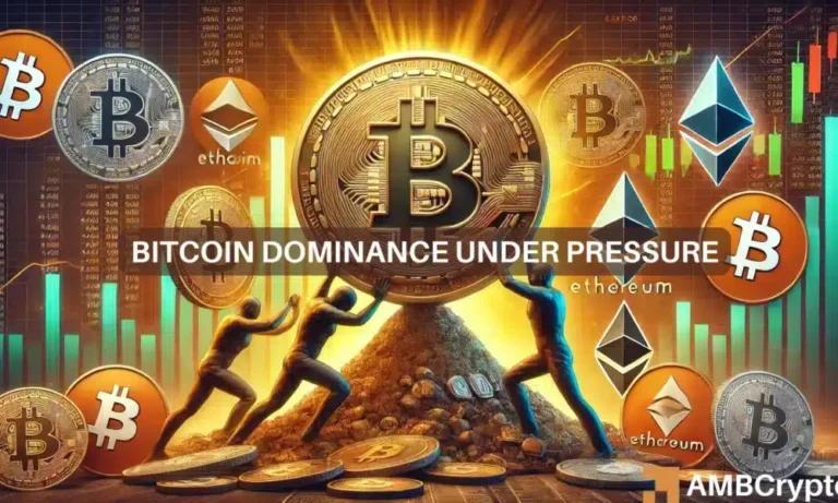 Bitcoin dominance under pressure 1000x600